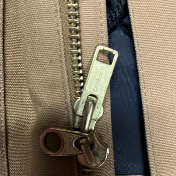 VTG Carhartt Detroit Lined Jacket C03 BRN 3XL(54) Reg Outdoors Coat Made In USA - Picture 14 of 16